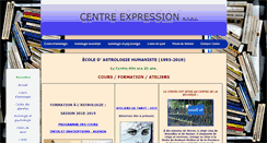 Desktop Screenshot of expression-cea.be